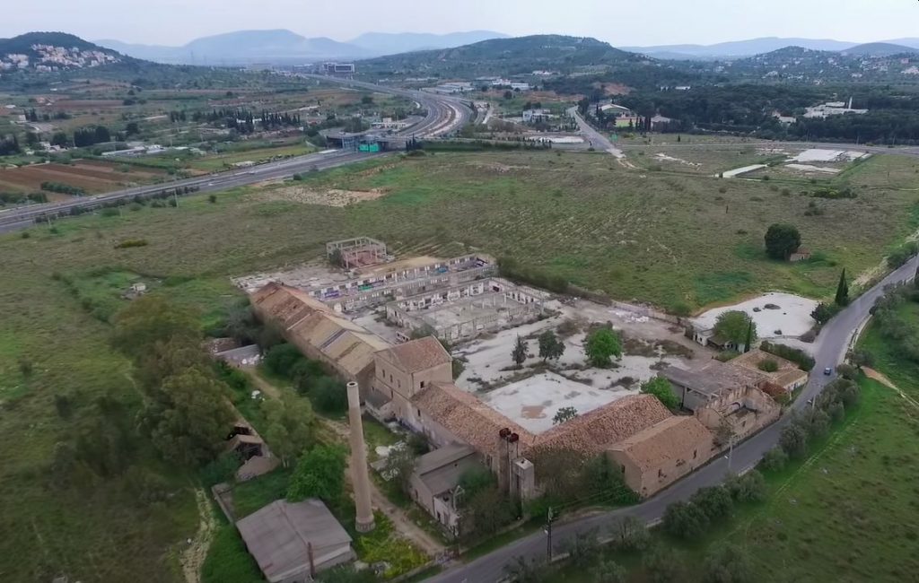 Το πρώην οινοποιείο Καμπά στην Παλλήνη, που θα μεταμορφωθεί σε Cambas Project