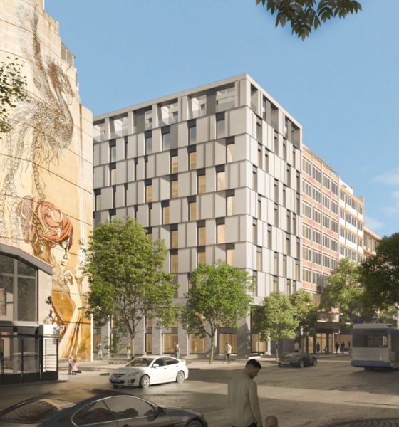 Το νέο 5άστερο ξενοδοχείο NYX Thessaloniki στα Λαδάδικα - Φωτό: Tsolakis Architects