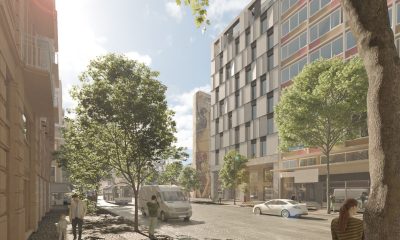 Το νέο 5άστερο ξενοδοχείο NYX Thessaloniki στα Λαδάδικα - Φωτό: Tsolakis Architects