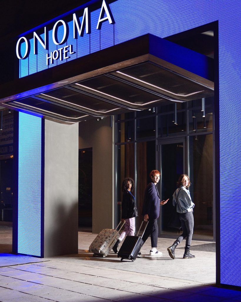 To νέο 5άστερο smart ONOMA Hotel στη Θεσσαλονίκη - Φωτό: onomahotel.com