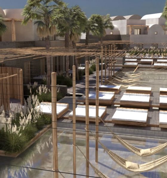 To νέο πολυτελές Radisson Blue Zaffron Resort στη Σαντορίνη - Φωτό: Radisson Hotels