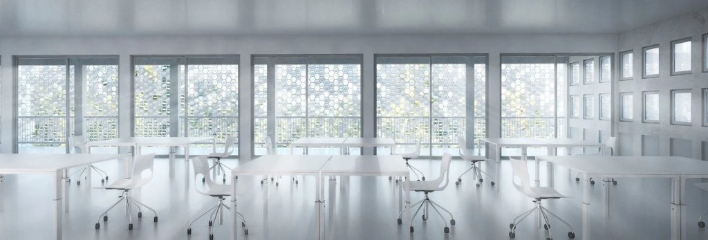 Το νέο συγκρότημα γραφείων στο ακίνητο της Famar στον Άλιμο - Φωτό: A&M Architects