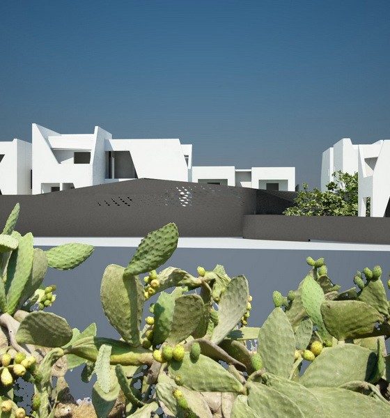 Το νέο πολυτελές Nous Santorini της YES Hotels - Φωτό: MPLUSM Architects