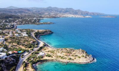 Ο Άγιος Νικόλαος στην Κρήτη, από ψηλά - Πηγή: Unsplash