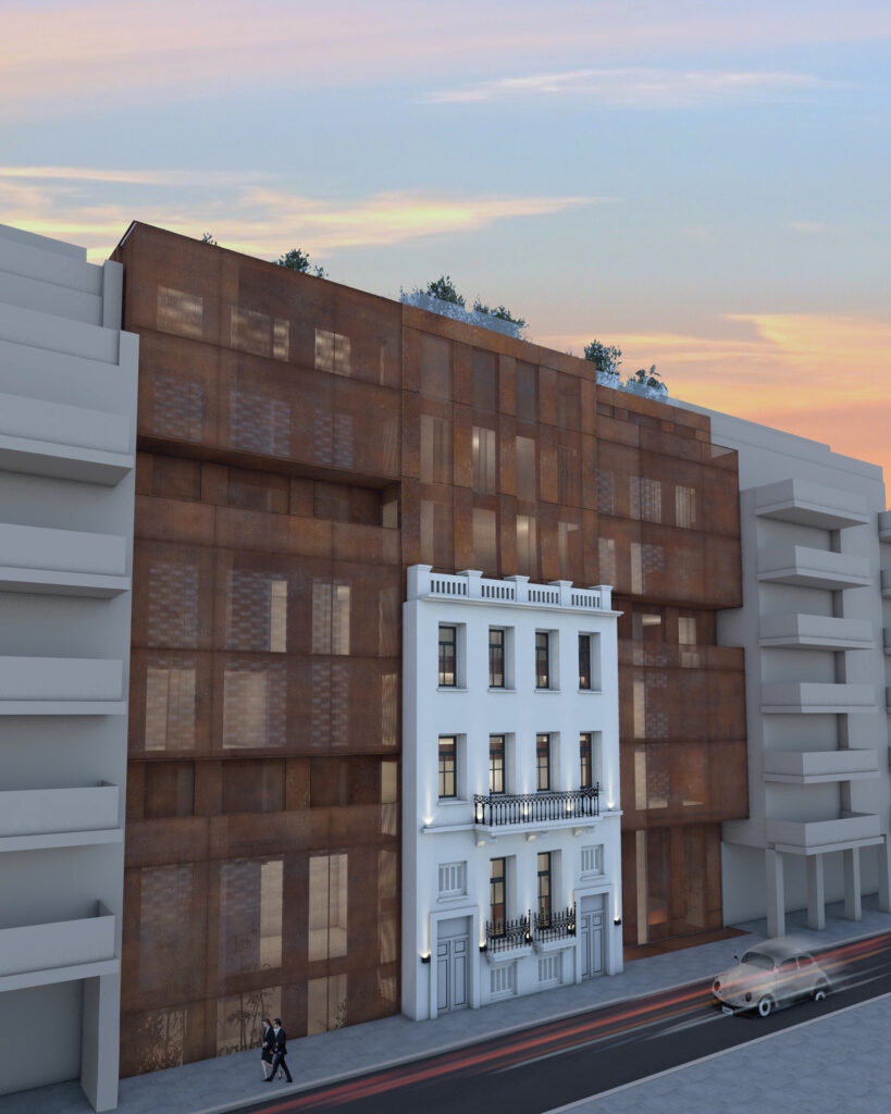 Τα σχέδια για το νέο πολυτελές ξενοδοχείο της Μπλε Κέδρος στην περιοχή του Μακρυγιάννη - Πηγή: ASPA Design