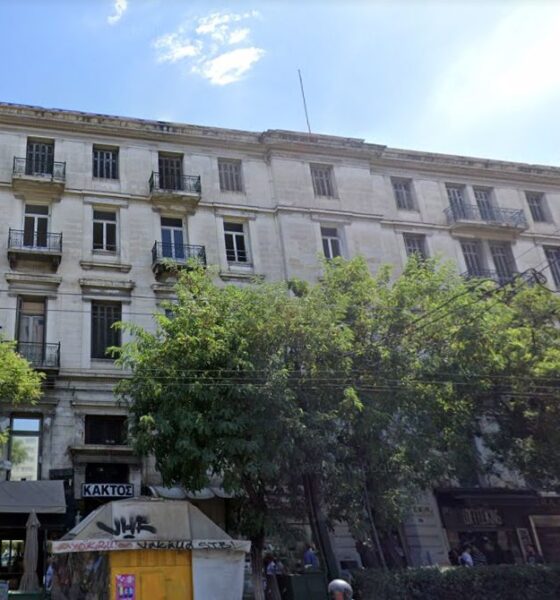 Το Μέγαρο Σλήμαν, ιδιοκτησίας ΕΦΚΑ, στην Πανεπιστημίου
