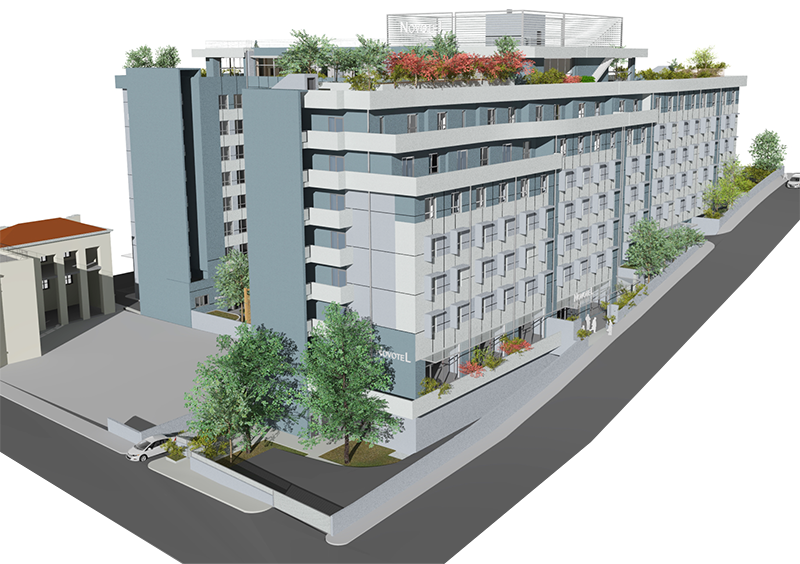 Τα σχέδια για το νέο ξενοδοχείο Novotel στον Πειραιά - Πηγή: Hatsios Development