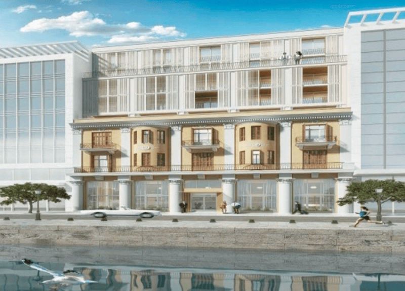 Το νέο 5άστερο ξενοδοχείο στο ιστορικό κτίριο "Όλυμπος Νάουσα" στη Θεσσαλονίκη - Πηγή: Divercity Architects & Dimitris Thomopoulos