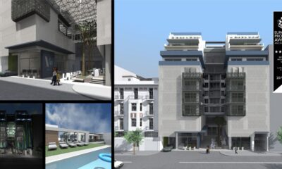 Το νέο 5άστερο ξενοδοχείο V45 στο κέντρο της Θεσσαλονίκης - Πηγή: Del Blu Architects