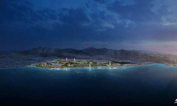 Γενική άποψη της επένδυσης στο Ελληνικό - Πηγή: Lamda Development