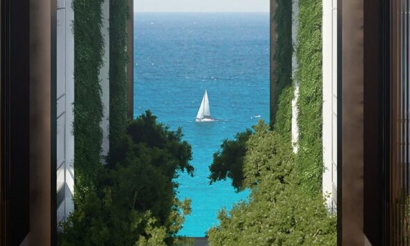 Ο οικιστικός πύργος Marina Tower στο Ελληνικό - Πηγή: Lamda Development