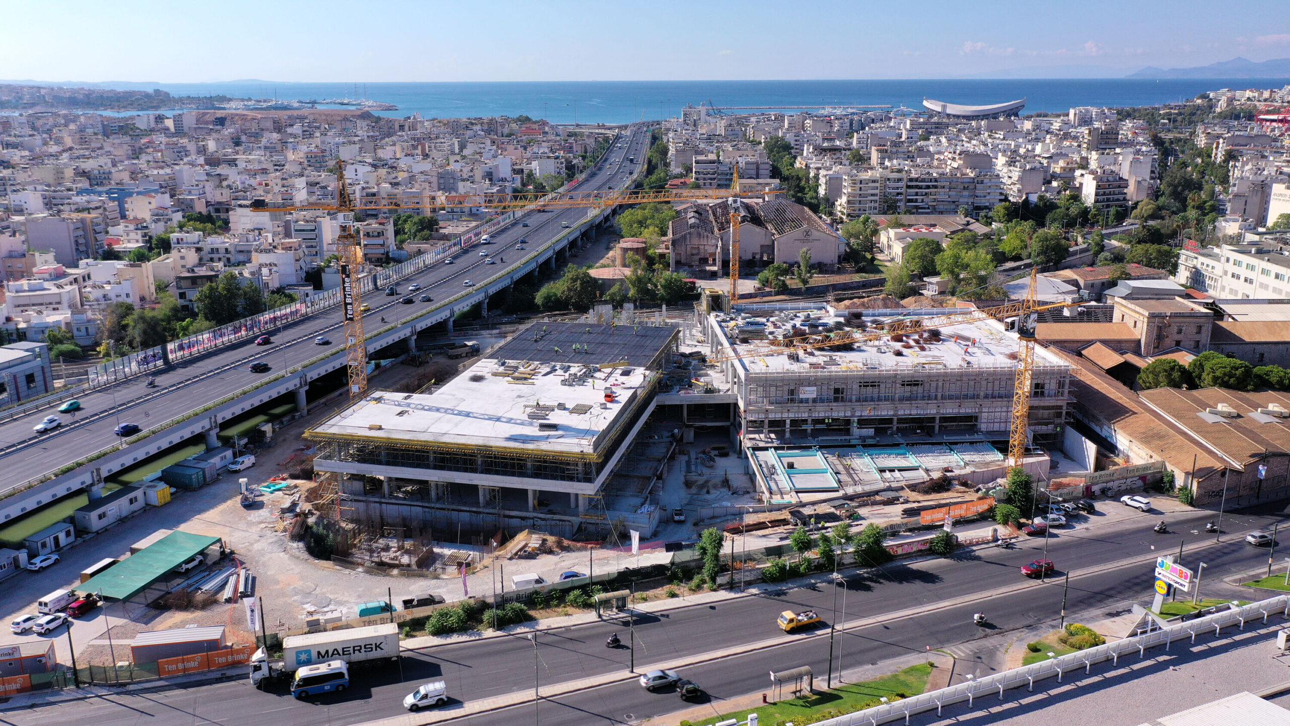 Το νέο Piraeus Retail Park της Ten Brinke στο Νέο Φάληρο - Πηγή: Ten Brinke Hellas