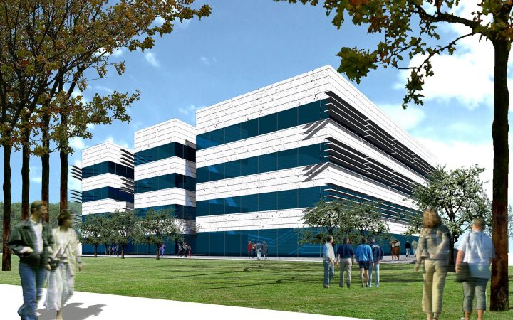 Τα σχέδια της REDS για τα νέα κτίρια γραφείων στην Ακαδημία Πλάτωνος - Πηγή: Ellaktor