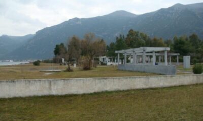 To ακίνητο του ΤΑΙΠΕΔ με τις ιαματικές πηγές Κονιαβίτη στα Καμένα Βούρλα - Πηγή: ΤΑΙΠΕΔ