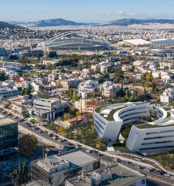 Τα νέα κτίρια γραφείων της PwC που θα αναπτύξει στο Μαρούσι η Dimand - Πηγή: Dimand