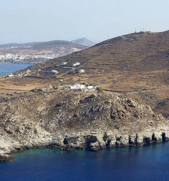 Η έκταση της ΕΚΤΕΡ στις Κολυμπήθρες Νάουσας Πάρου - Φωτό: ΣΜΠΕ / ΕΠΣ / ΥΠΕΝ