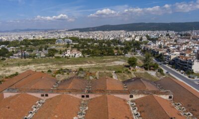 Τα πρώην Κεραμεία Αλλατίνη στη Νοτιοανατολική Πύλη της Θεσσαλονίκης - Φωτό: ΜΟΤΙΟΝΤΕΑΜ / ΒΕΡΒΕΡΙΔΗΣ ΒΑΣΙΛΗΣ