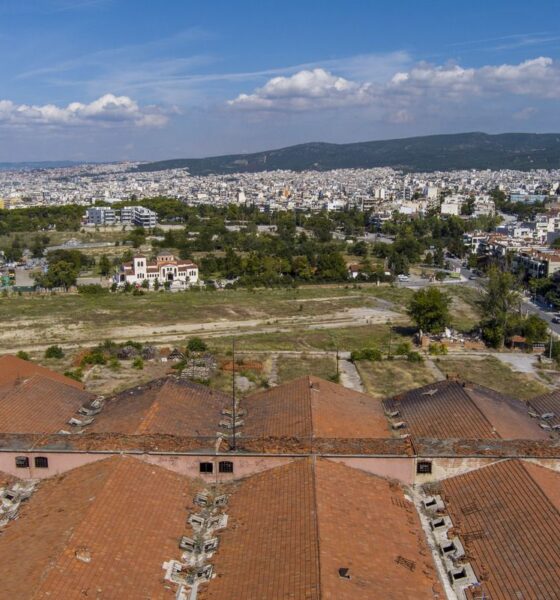 Τα πρώην Κεραμεία Αλλατίνη στη Νοτιοανατολική Πύλη της Θεσσαλονίκης - Φωτό: ΜΟΤΙΟΝΤΕΑΜ / ΒΕΡΒΕΡΙΔΗΣ ΒΑΣΙΛΗΣ