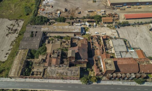 Το ιστορικό ακίνητο του ΦΙΞ στη Δυτική Θεσσαλονίκη - Φωτό: ΜΟΤΙΟΝΤΕΑΜ/ΒΕΡΒΕΡΙΔΗΣ ΒΑΣΙΛΗΣ