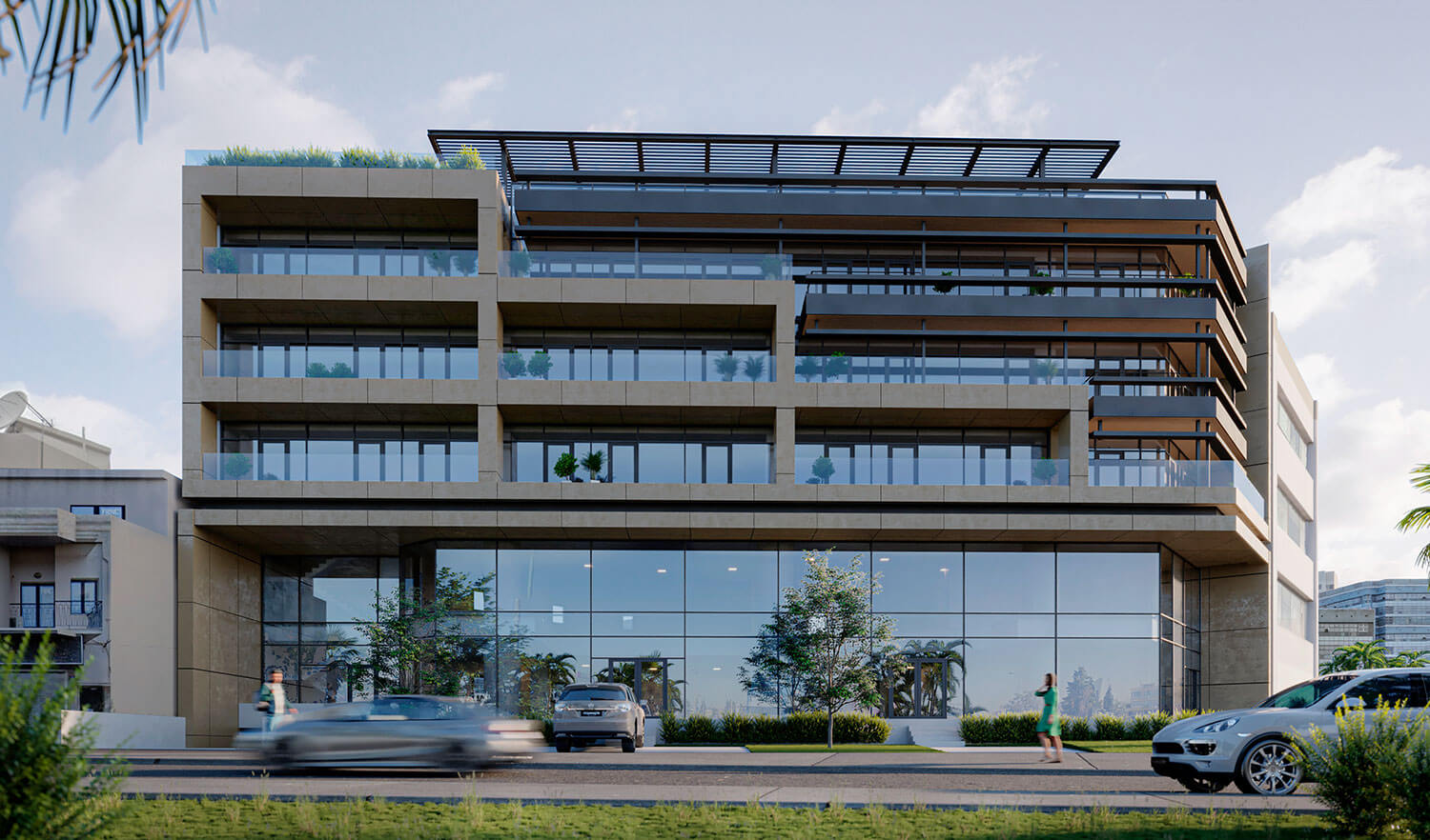 Το νέο βιοκλιματικό κτίριο γραφείων της Future Plans by TEXKA στην Αργυρούπολη - Πηγή: Future Plans by TEXKA