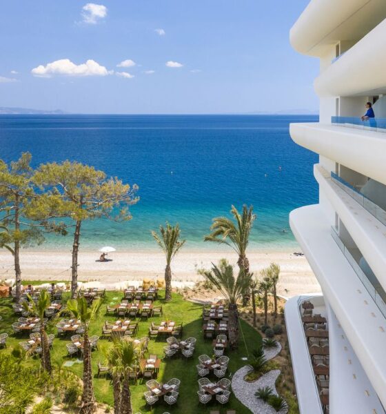 Isla Brown Corinthia Hotel Greece, designed by Elastic Architects, photographed by © Pygmalion Karatzas.