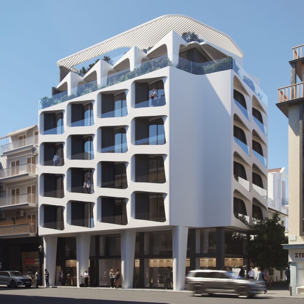 The Twist by Potiropoulos+Partners - Πηγή: 3d visualization: Batis Studio