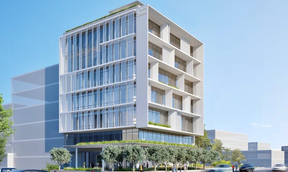 To νέο "πράσινο" κτίριο γραφείων της BriQ Properties στη Λ. Ποσειδώνος - Πηγή: mtarchitects