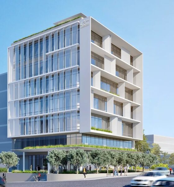 To νέο "πράσινο" κτίριο γραφείων της BriQ Properties στη Λ. Ποσειδώνος - Πηγή: mtarchitects