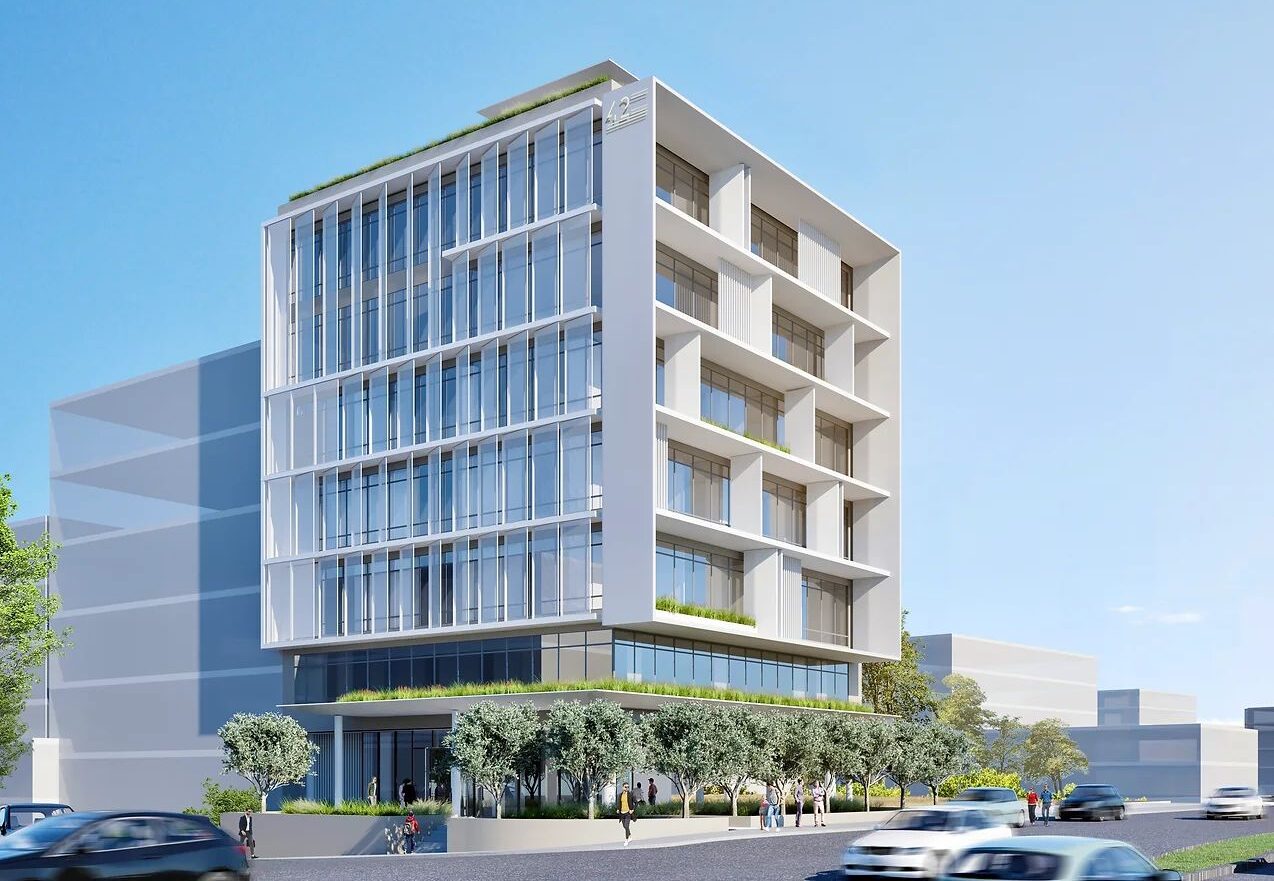 To νέο "πράσινο" κτίριο γραφείων της BriQ Properties στη Λ. Ποσειδώνος - Πηγή: mtarchitects