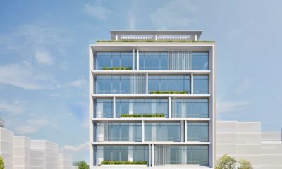 To νέο "πράσινο" κτίριο γραφείων της BriQ Properties στη Λ. Ποσειδώνος - Πηγή: mtarchitects