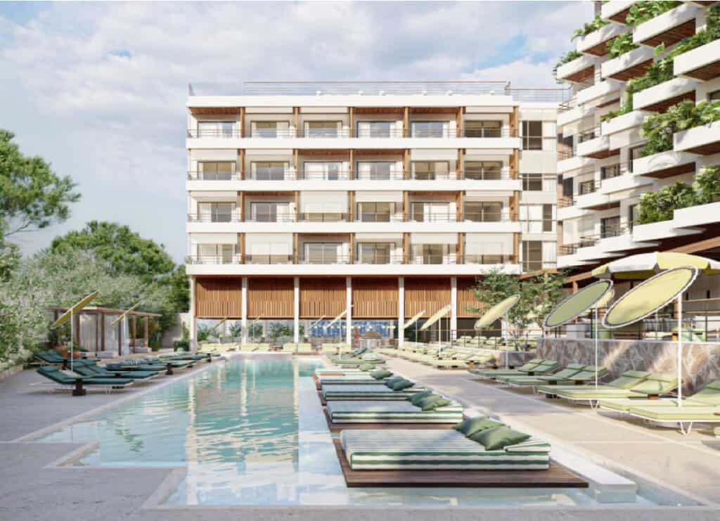 Το νέο ξενοδοχείο στο ακίνητο του πρώην Fenix Hotel στη Γλυφάδα - Πηγή: Redex