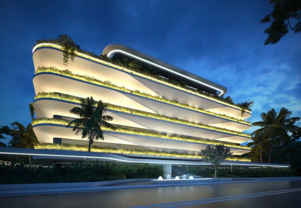 Το νέο 5ώροφο κτίριο γραφείων της Trastor στην οδό Χειμάρρας 9 στο Μαρούσι - Πηγή: Trastor