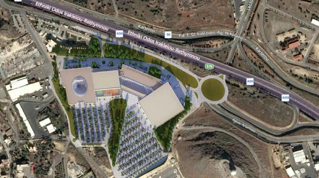 Το νέο εμπορικό πάρκο (retail park) της Vita Development στη Νέα Αλικαρνασσό Ηρακλείου - Πηγή: Vita Development