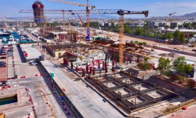 Το υπό κατασκευή Riviera Galleria στο The Ellinikon - Πηγή: Lamda Development