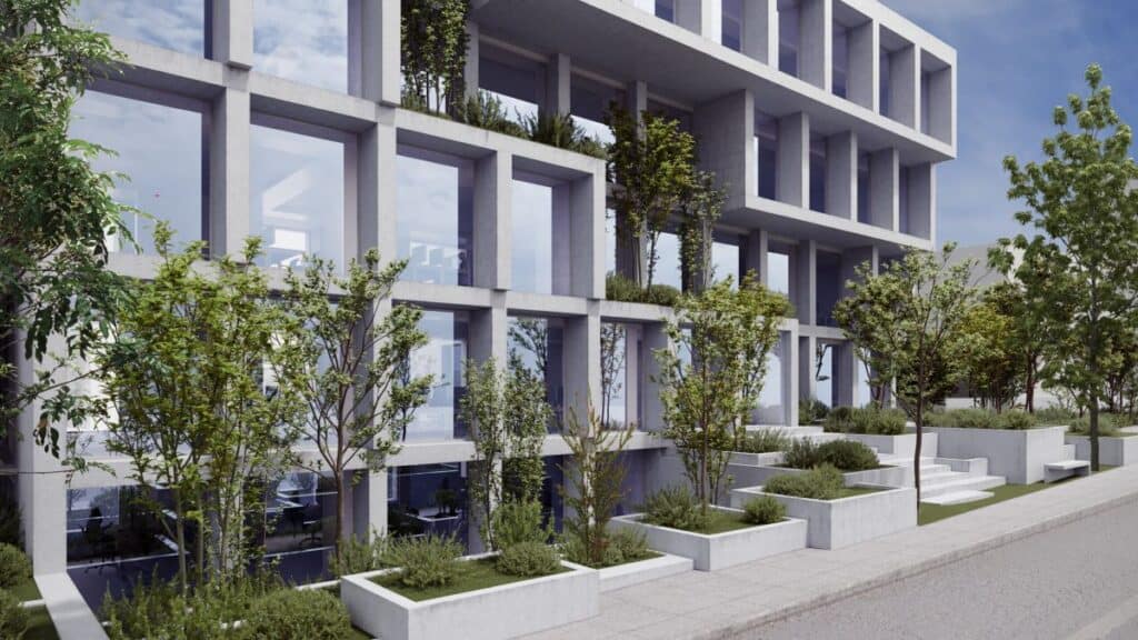 Το νέο κτίριο γραφείων MOB1 της Hellenic Properties στο Μαρούσι - Πηγή: Hellenic Properties