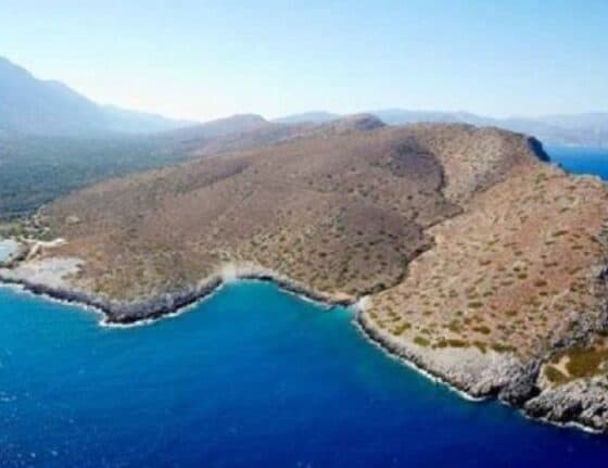 Η περιοχή που θα αναπτυχθεί το Cape Tholos - Πηγή: ΜΠΕ / Metaxa Hospitality Group