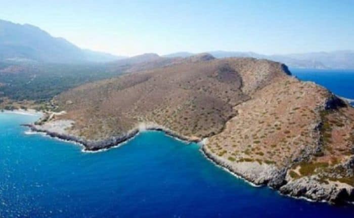 Η περιοχή που θα αναπτυχθεί το Cape Tholos - Πηγή: ΜΠΕ / Metaxa Hospitality Group