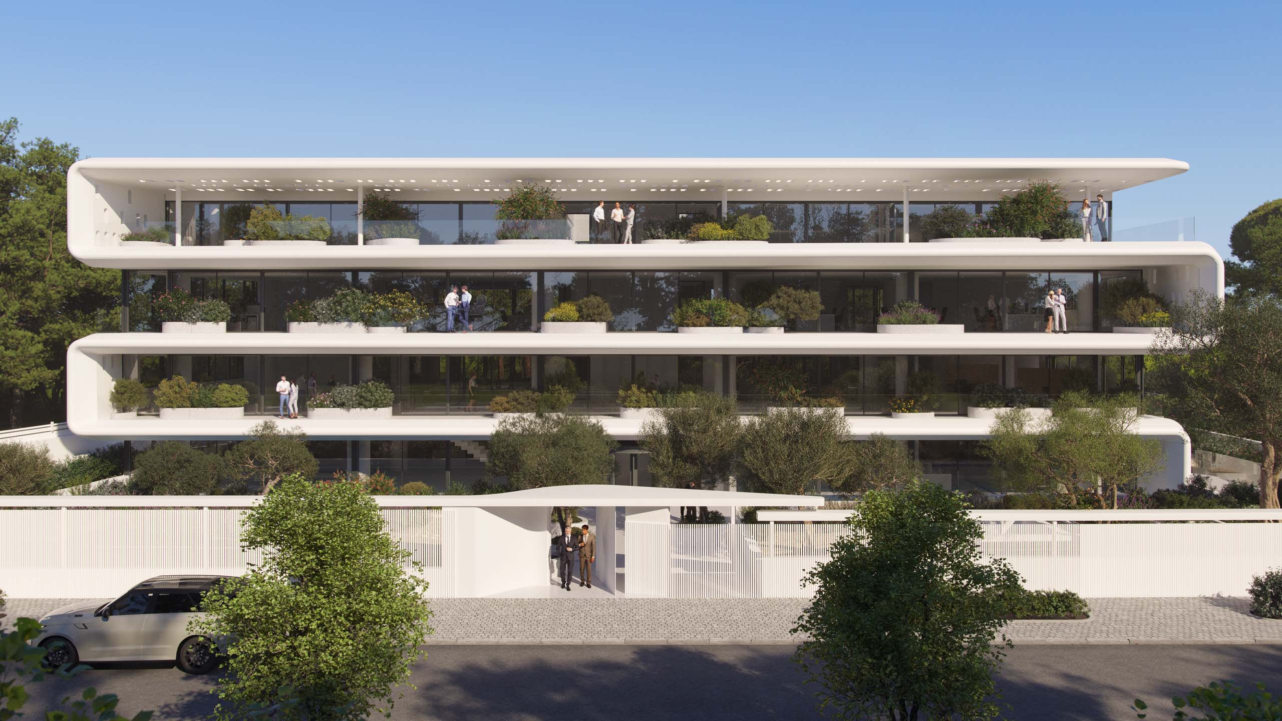 Oxygen Workplace - Potiropoulos+Partners / 3d visualization: Batis Studio