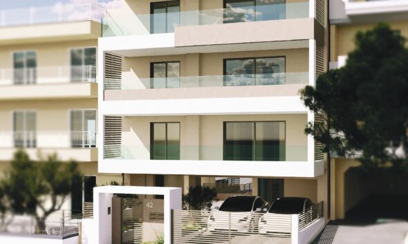 Το οικιστικό έργο της Vitael στην οδό Ιάσονος στη Νέα Σμύρνη - Πηγή: Vitael