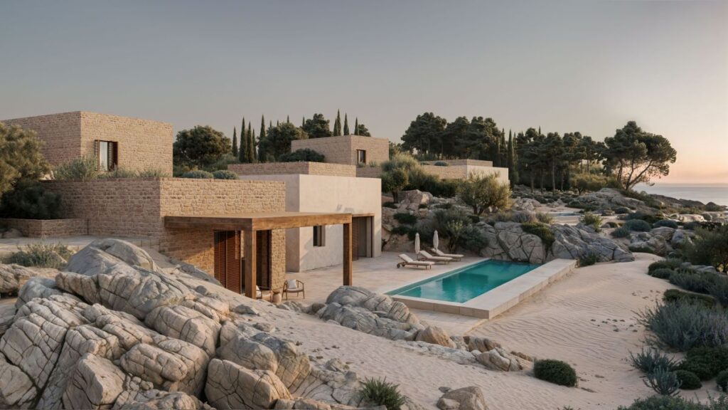 Waldorf Astoria Scarlet Bay - Credit: Georges Batzios Architects