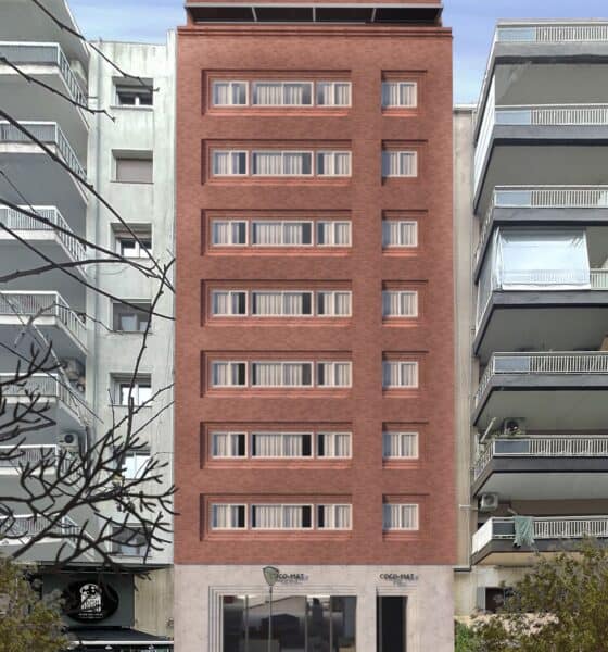 Το νέο ξενοδοχείο της ΜΠΛΕ ΚΕΔΡΟΣ στην οδό Ζεύξιδος στη Θεσσαλονίκη - Πηγή: ΜΠΛΕ ΚΕΔΡΟΣ