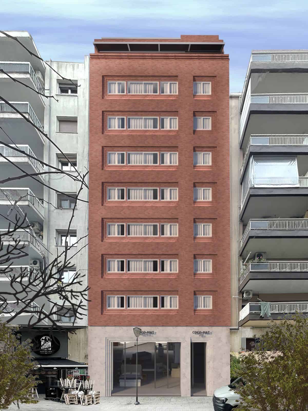 Το νέο ξενοδοχείο της ΜΠΛΕ ΚΕΔΡΟΣ στην οδό Ζεύξιδος στη Θεσσαλονίκη - Πηγή: ΜΠΛΕ ΚΕΔΡΟΣ