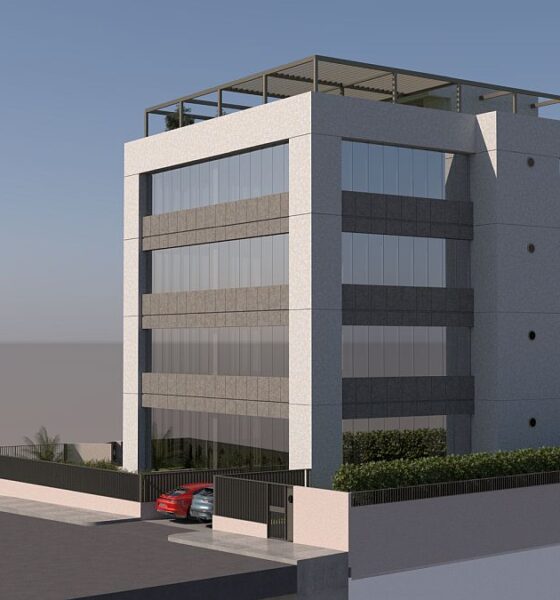 Φωτορεαλιστική μακέτα από τα νέα κεντρικά γραφεία της ΕΚΤΕΡ στην Αγία Παρασκευή - Πηγή: ΕΚΤΕΡ