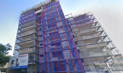 Το νέο συγκρότημα κατοικιών και supermarket της Μασούτης στις Τρεις Γέφυρες - Πηγή: Google Maps