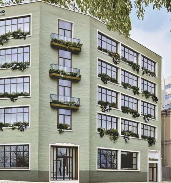 Το νέο κτίριο με seviced apartments στην οδό Πειραιώς και Γερανίου - Πηγή: Blend Development