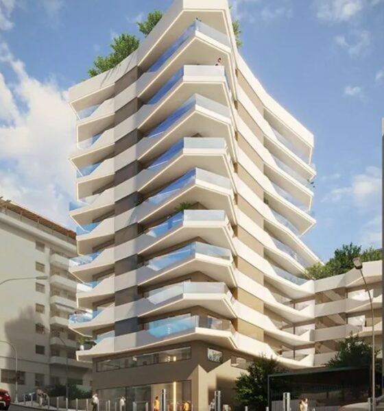 Το νέο συγκρότημα κατοικιών και γραφείων Skyway στο Piraeus Gate - Πηγή: DKG Development