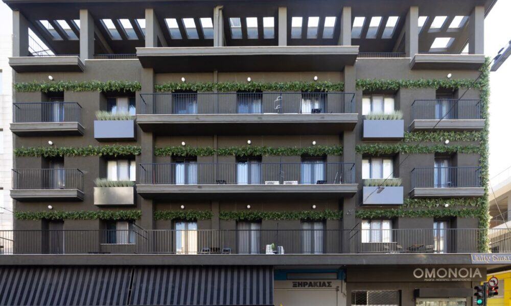 Το κτίριο φοιτητικών εστιών της Premia Properties στην οδό Ελ. Βενιζέλου 34 στο Βόλο - Πηγή: Premia Properties