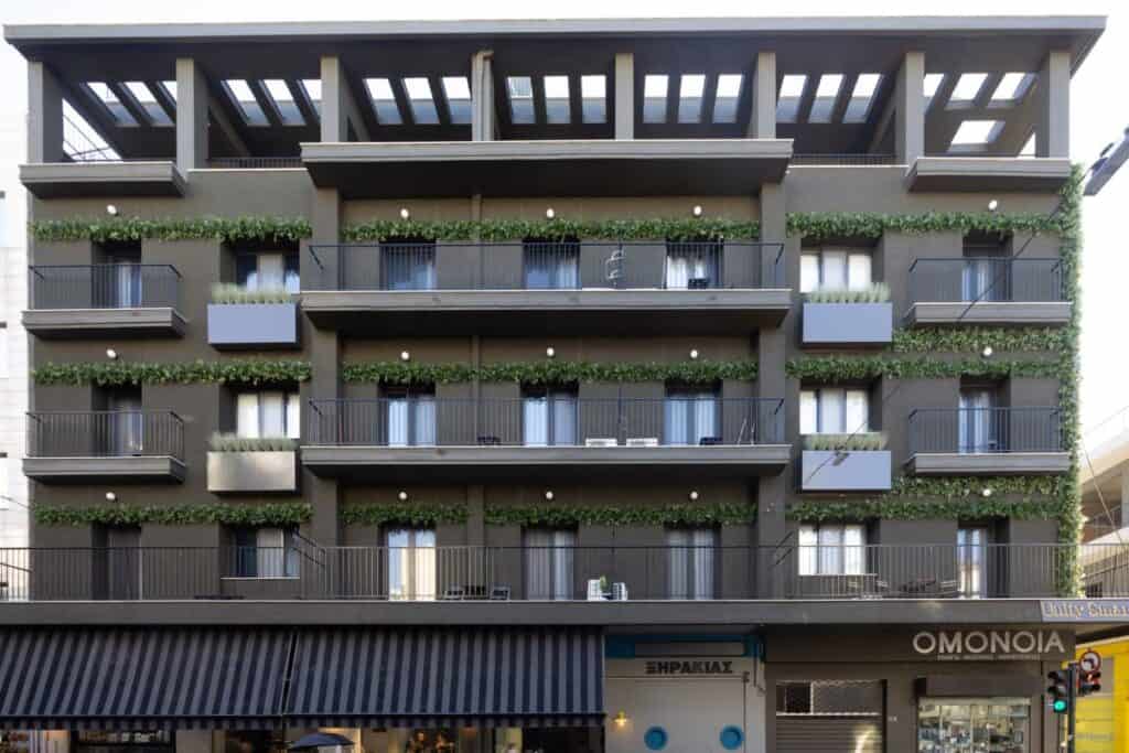 Το κτίριο φοιτητικών εστιών της Premia Properties στην οδό Ελ. Βενιζέλου 34 στο Βόλο - Πηγή: Premia Properties