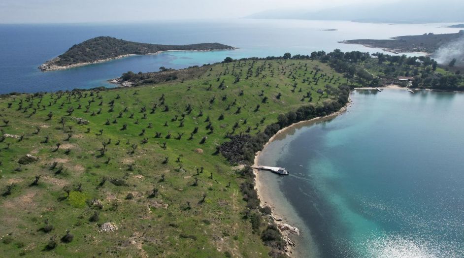 Η περιοχή της επένδυσης Diaporos Green Retreat - Πηγή: Υπουργείο Ανάπτυξης / ΣΜΠΕ ΕΣΧΑΣΕ