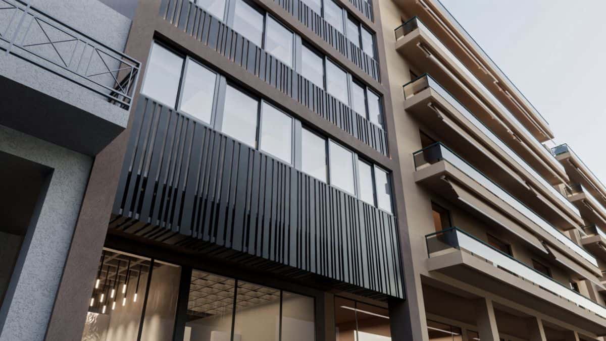 Η οικιστική επένδυση F7 στον Πειραιά - Πηγή: Greca Developments